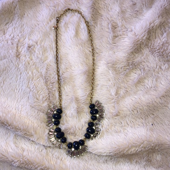Like New J. Crew Statement Necklace - Navy - Picture 2 of 8